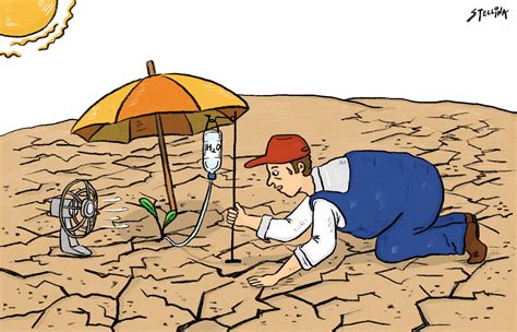 drought cartoon picture