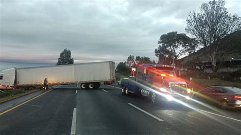 La Autopista México Querétaro Tuvo Otro Accidente De Tráiler