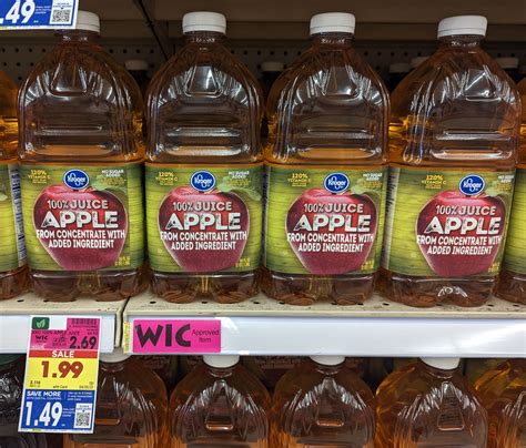 Kroger Apple Juice Just $1.49 At Kroger - iHeartKroger