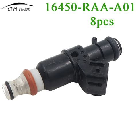 8PCS New 16450 RAA A01 Fuel Injectors Fits 2005 2011 Honda Accord CR V