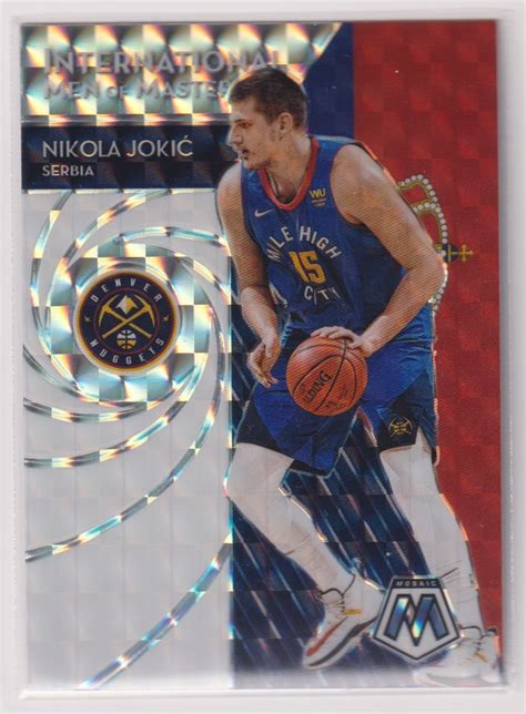 Yahoo オークション NBA NIKOLA JOKIC 2019 20 PANINI MOSAIC Intern