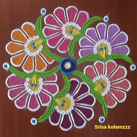 Pin By Latha Packirisamy On Rangoli Rangoli Border Designs Colorful