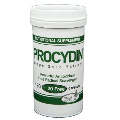 Procydin Grape Seed Extract Capsules ⋆ Giant Health Supplements