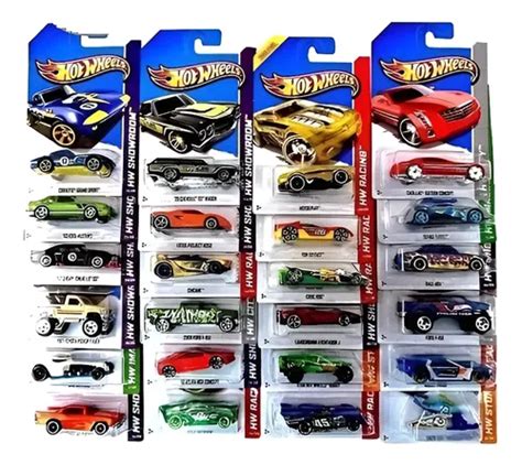 Autitos Hot Wheels X3 Unidades Auto Surtido Original Mattel Multicolor