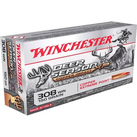 Winchester 308 Win Copper Impact 150gr X308CLF Blain S Farm Fleet