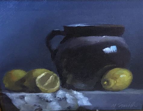 Crock With Lemons Murray Smith Evalyn Dunn Gallery