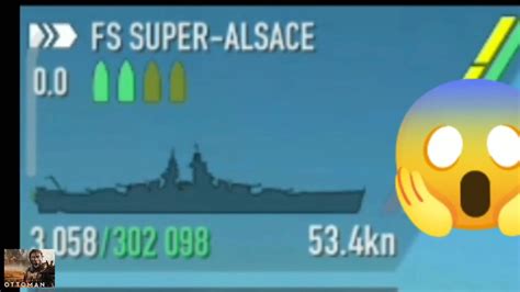 Battle Of Warships SUPER ALSACE YouTube