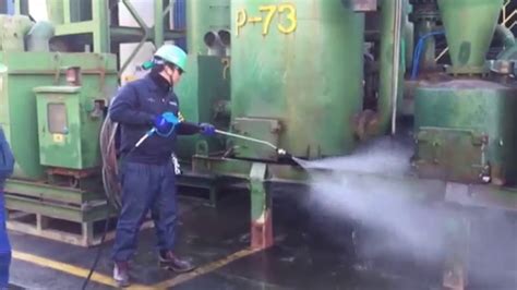 High Pressure Water Jet Cleaner Washing Machine With Hot Water Youtube