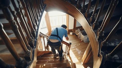 Premium Ai Image A Visually Appealing Shot Of A Handyman Repairing A