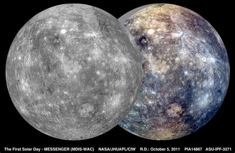 Le Ultime Mappe Di Mercurio Media Inaf