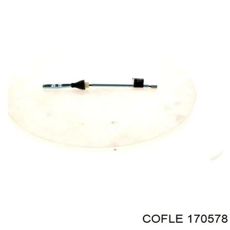 17.0578 Cofle трос ручного тормоза задний правый