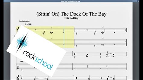 Sittin On The Dock Of The Bay Rockschool Grade Acoustic Guitar Youtube