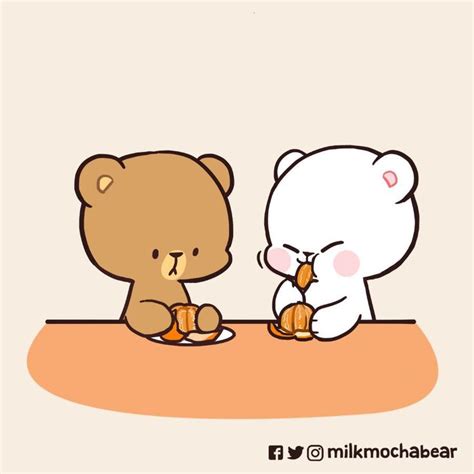 Milk Mocha On Twitter In Milk Mocha Cute Love Cute