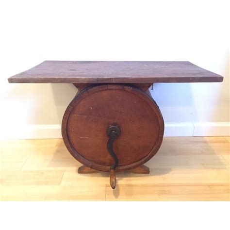 Antique Butter Churn With Optional Table Top Chairish