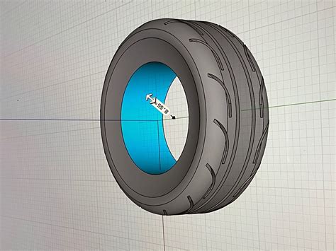 Mt Inch Drag Radials Tires Et Streets D Model D Printable