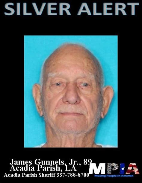 Missing Man Being Sought By Acadia Parish Officials