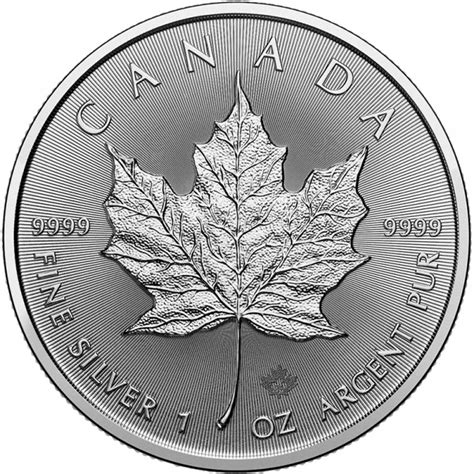 1 Unze Maple Leaf Silbermünze 2024