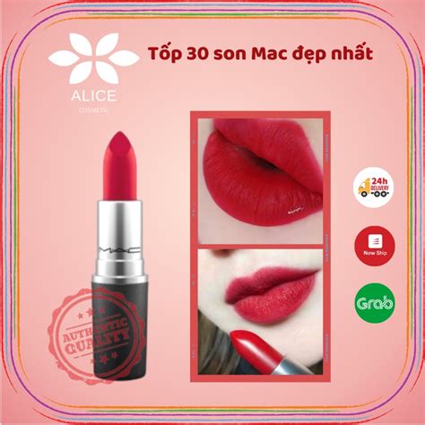 Mua Son Mac Ch Nh H Ng C C M U P Nh T Chili Ruby Woo Marrakesh Son