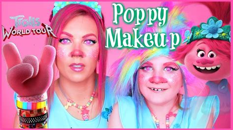 Poppy Trolls Makeup Tutorial | Saubhaya Makeup