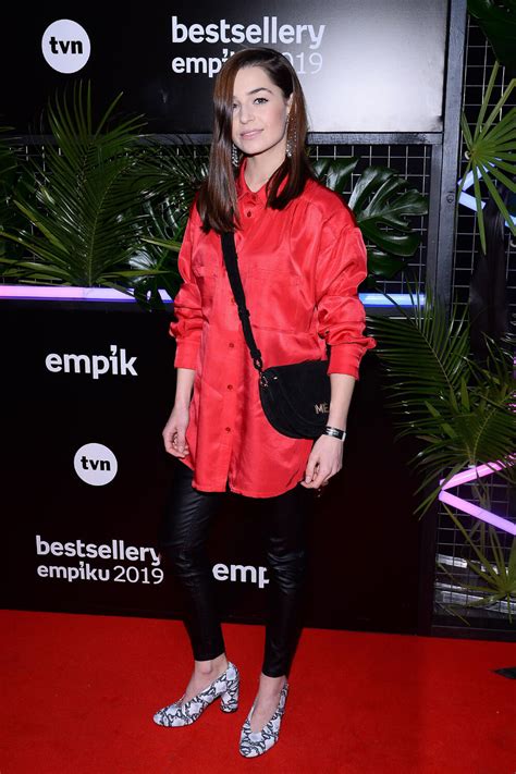 Agnieszka Wiedlocha Attends Empik Bestsellers Gala Leather Celebrities