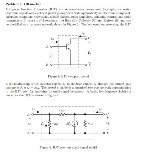 Solved Problem Marks A Bipolar Junction Transistor Chegg