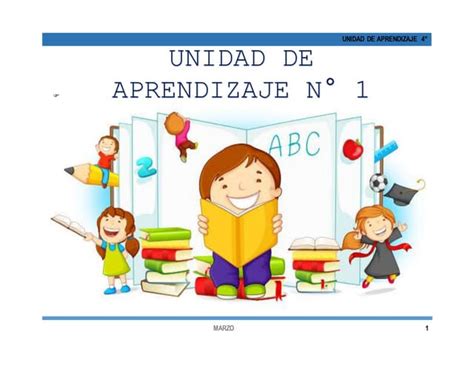 Unidad De Aprendizaje Marzo 4° 2016 Ppt