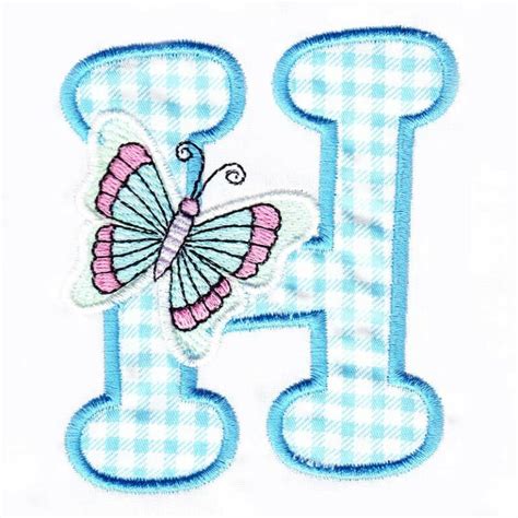 Butterfly Alphabet Stitchbox Creations