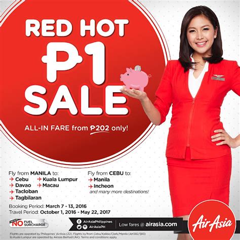 Last Call for Airasia Piso Fare 2016 (Until March 13 only!) - Airfare Piso Fare