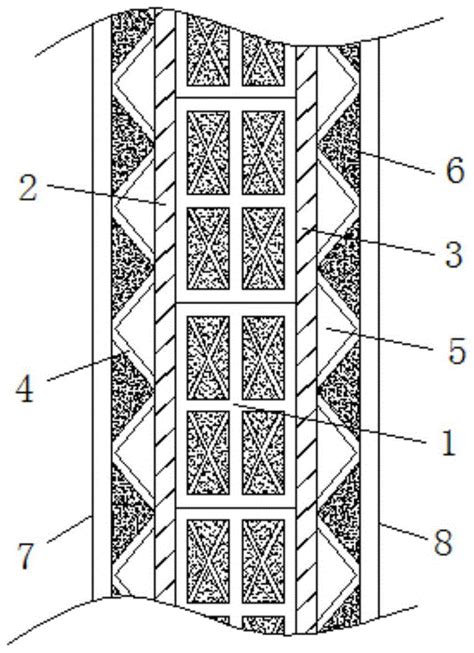 一种具有隔音功能的耐火墙体的制作方法