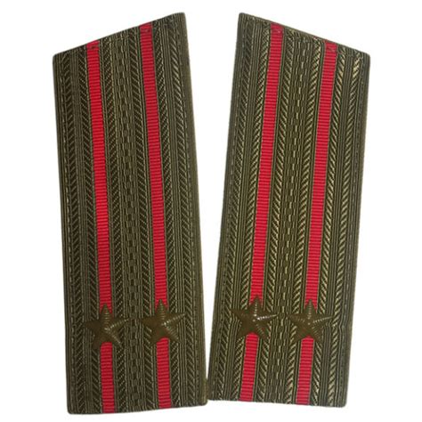 Soviet Army Infantry Officers Field Shoulder Boards