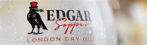 Edgar Sopper London Dry Gin 70cl Gin Equilibrato E Deciso Composto