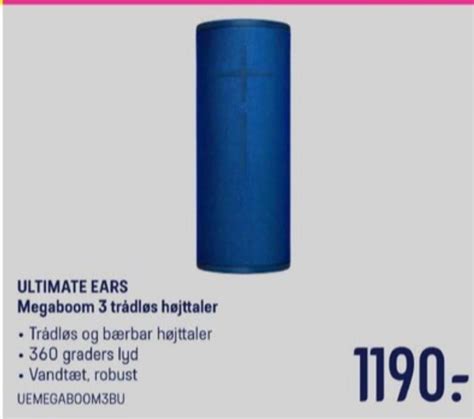 Ultimate Ears H Jttaler Elgiganten Januar Alle Tilbudsavis