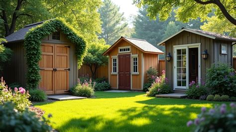 backyard sheds ideas preserved gardens