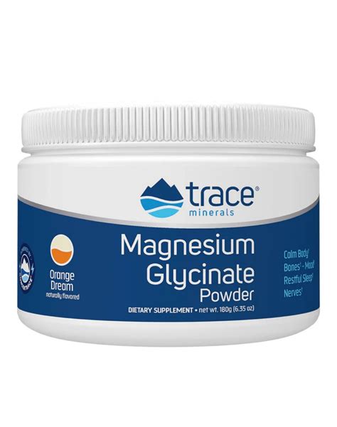 Trace Minerals Magnesium Glycinate Powder 180g