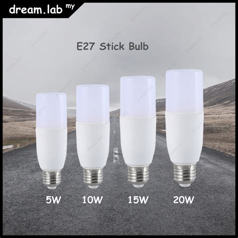 5W 10W 15W 20W LED Stick Bulb E27 Mentol LED Downlight Wall Table Lamp