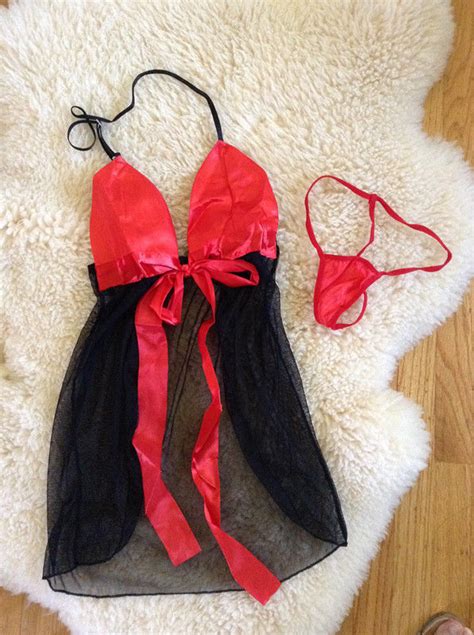 NEW Sexy Lingerie Women Sleepwear Underwear Babydoll Dress G String NIGHT WEAR EBay