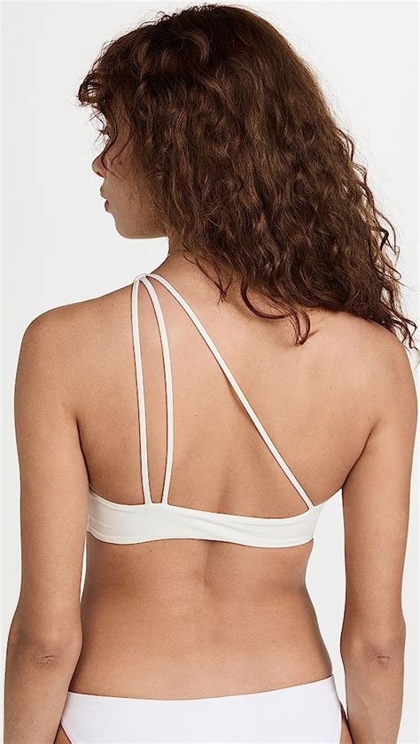 MIKOH Cross Shoulder Bikini Top Shopbop