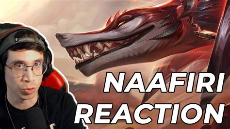 Naafiri Cinematic And Gameplay Trailer Reaction League Of Legends Youtube