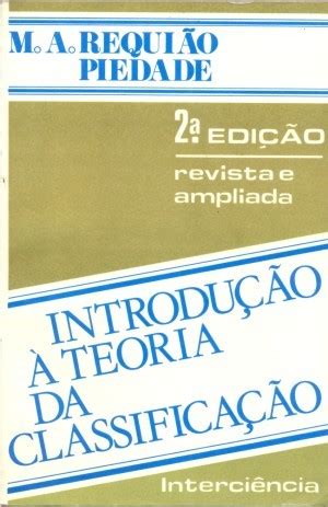 Introdução à teoria da classificação by Maria Antonieta Requião Piedade