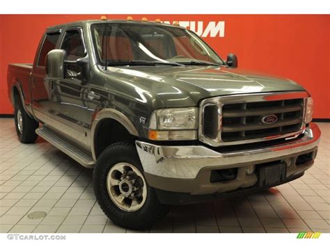 Estate Green Metallic Ford F Super Duty King Ranch Crew Cab X