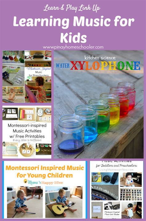 Learning Music for Kids roundup at The Pinay Homeschooler Music Activities For Kids, Music ...