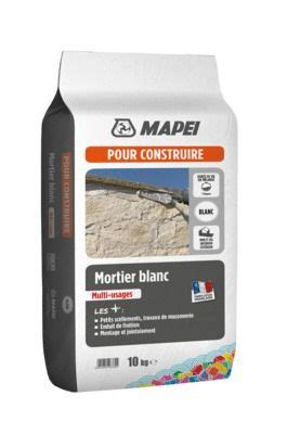 Mortier blanc 10 kg MAPEI 1268303 Matériaux et Gros oeuvre L