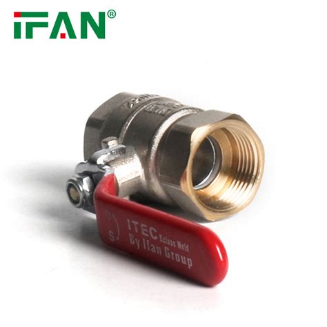 Ifan Long Handle Forged Valve Female Thread Brass Ball Valve For Water