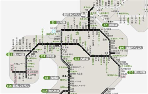 【画像】高速道路の通行止め「九州全域」に 海峡3ルート× 関東も通行止め発生 ライブドアニュース