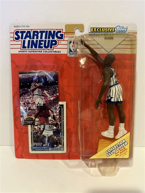 Kenner Nba Starting Lineup Shaquille O Neal Action Figure With