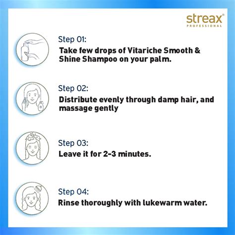 Buy Streax Professional Vitariche Care Smooth And Shine Shampoo 300ml Online And Get Upto 60 Off At