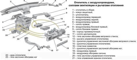 Схема заслонок печки ваз 2114: Регулировка заслонок печки ВАЗ-2114 ...