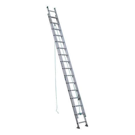 Werner Ft Overall Ht Aluminum Extension Ladder Vt D