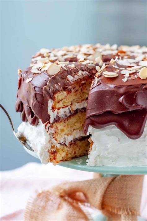 Almond Joy Cake - Moist Coconut Cake Recipe