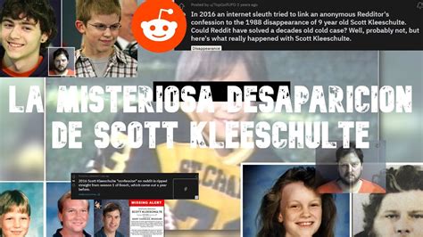 El Misterio Detras De La Desaparicion De Scott Kleeschulte Y Su